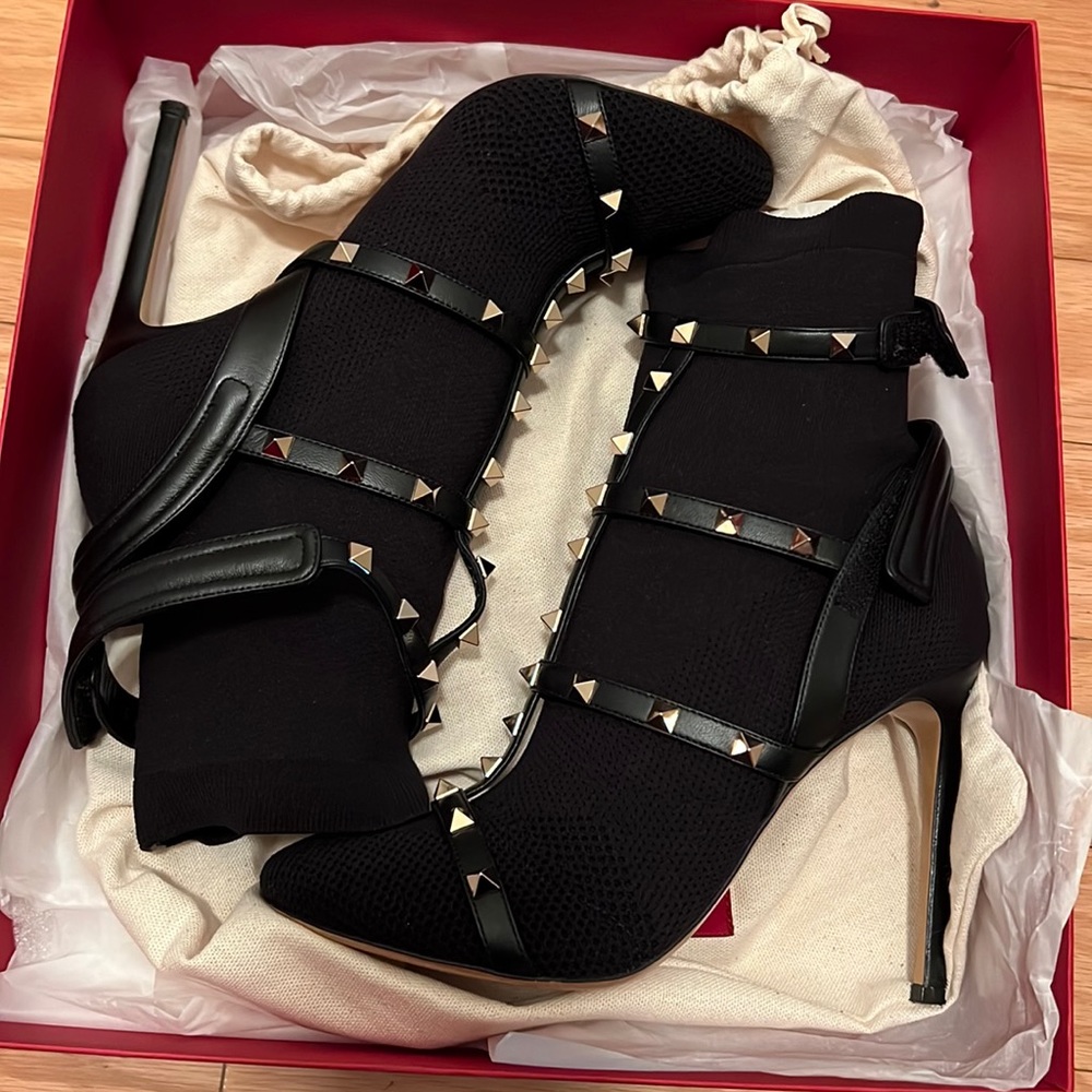 Valentino Rockstud boots
